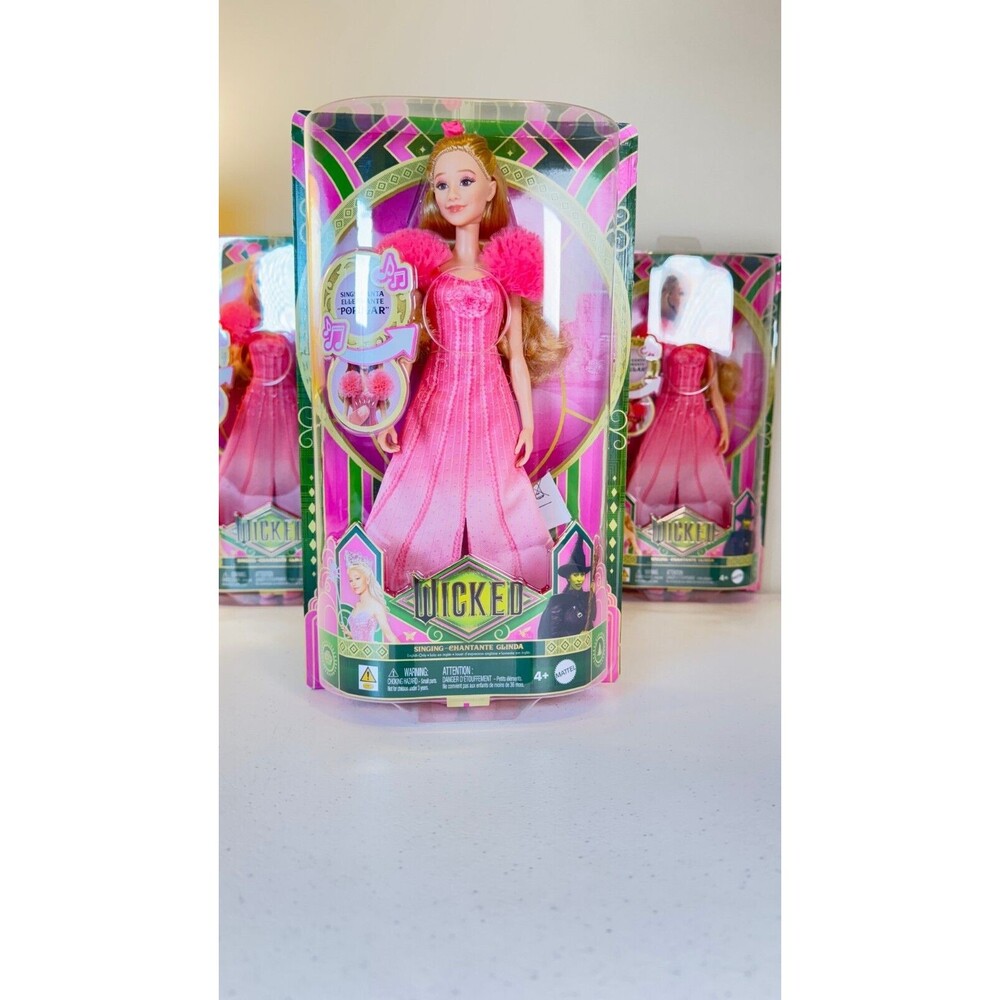 Mattel Wicked Singing Glinda Doll With ERROR MISPRINT BOX URL - SHIP FAST ✅